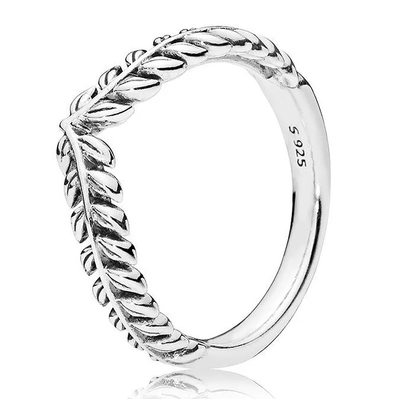 

Original Moments Ear Of Wheat Lively Wish Ring For Women 925 Sterling Silver Wedding Gift Fashion Jewelry