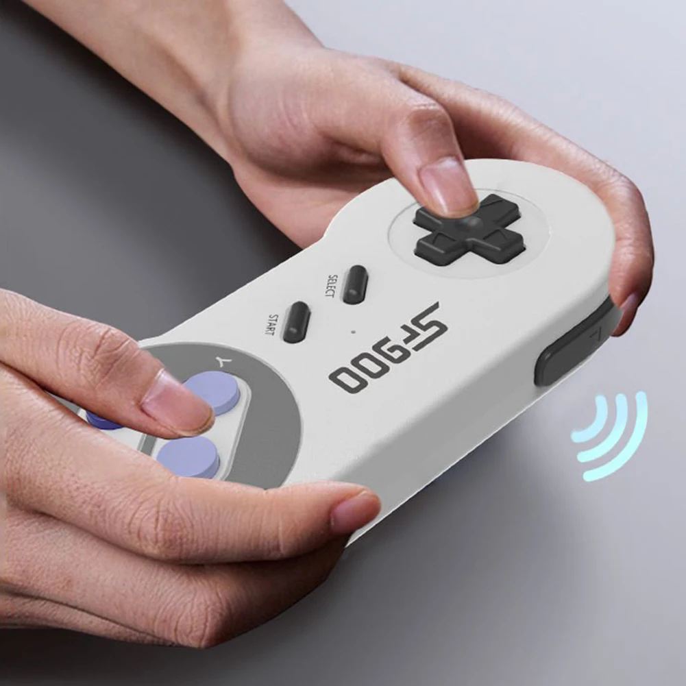 Фото SF900 HD TV Retro Game Console ideo Console With Wireless Game Controller 4700 Games 2.4G Wireless Receiver HDMI Game Consoles №4