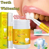 whitening tooth powder whitening tooth pen package removing tobacco stains tea stains fresh breath oral hygiene dental care