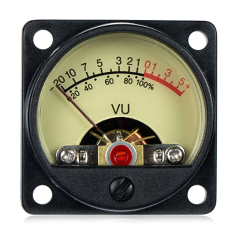

High Quatity Audio Power Amplifier Panel VU Level Meter TR-35 500 Meter Panel Mechanical Pointer Type Audio Level Meter Black