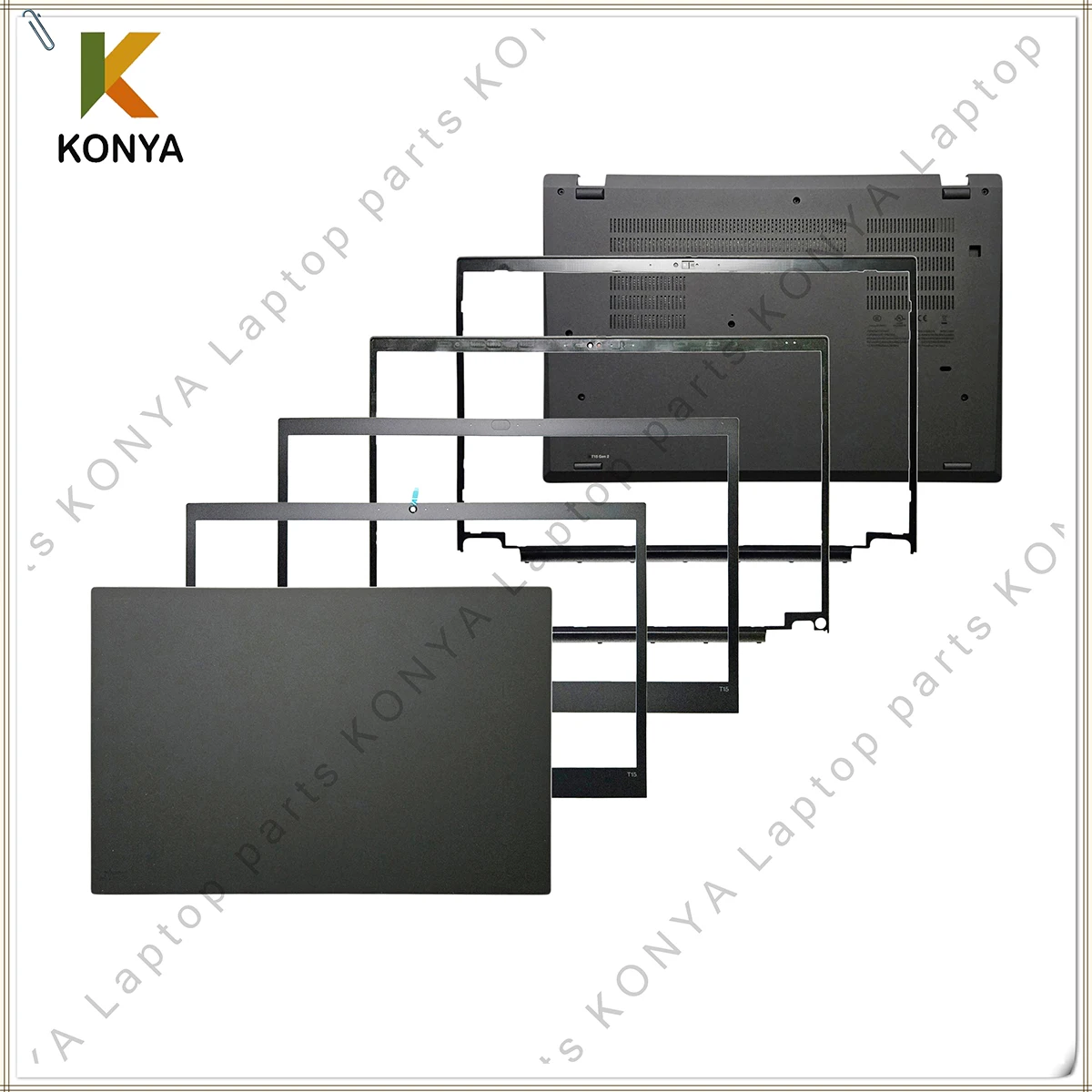 Для ноутбуков Lenovo Thinkpad T15 P15S Gen 1 2 T590 P53S Series: задняя крышка ЖК-дисплеяпередняя рамкаподставка для рукнижний корпусзапчасти (art.: 3920da091744e) - 3920da091744e