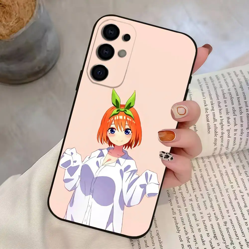 Фото Чехол для телефона Y-Yotsuba N-Nakano для Samsung S25, S24, S21, S22, S23, S30, Ultra, S20, Plus, мягкий силиконовый черный чехол №4