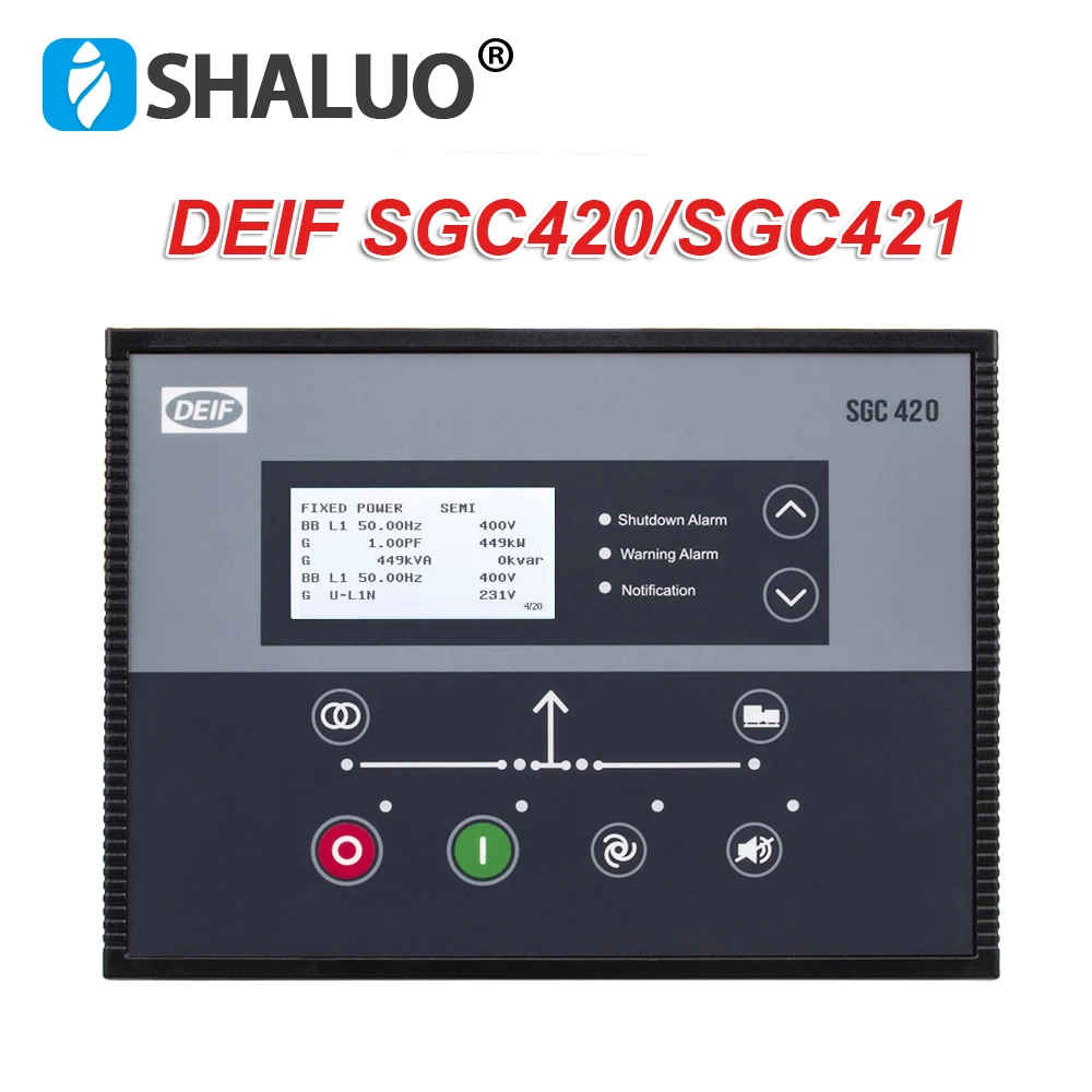 

Original DEIF SGC420 Generator Controller Module AMF Remote Start Stop HMI Full Graphics LCD Display With Versatile Software