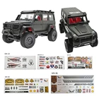 WPL 1:12 C24-1 B14 B24 C14 C24 B16 B36 MN99 1:16 D90 D91, модель для скалолазания, детали автомобиля с дистанционным управлением, имитация кузова, наклейка сделай сам