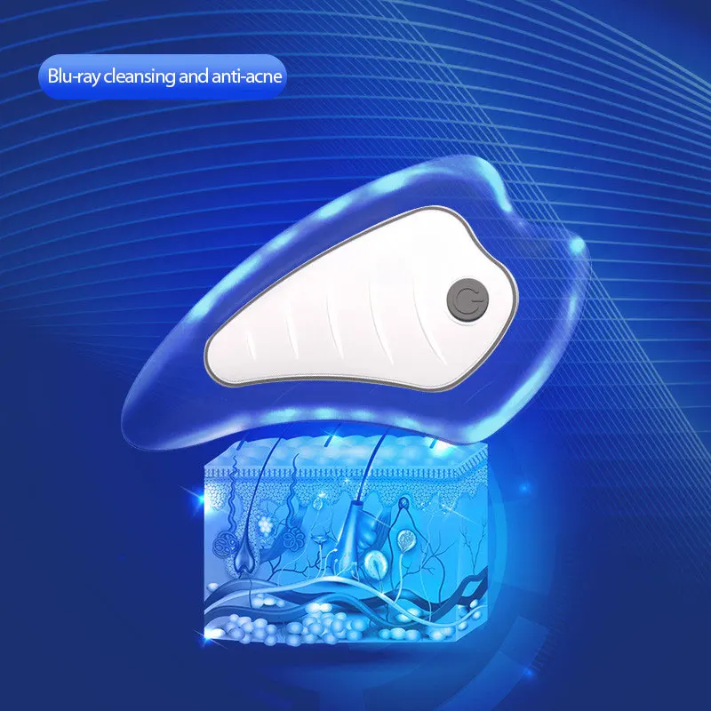 

New Electric Beauty Instrument Color Light Board Scraping V face Facial Thinning Beauty Tool Vibrating Massager Household Face