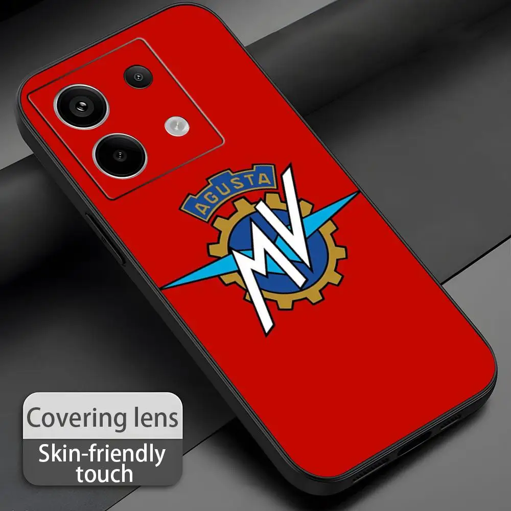 Фото Мягкий черный чехол для телефона с крутым рисунком Moto art Agu-staEs для Redmi Note15 11 12 13 14Pro Plus S 5G 14C A3 №4