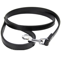 20pcs 3 sizes 120cm longth dog pet leash pu leather leashes for medium small pet dog outdoor walking training