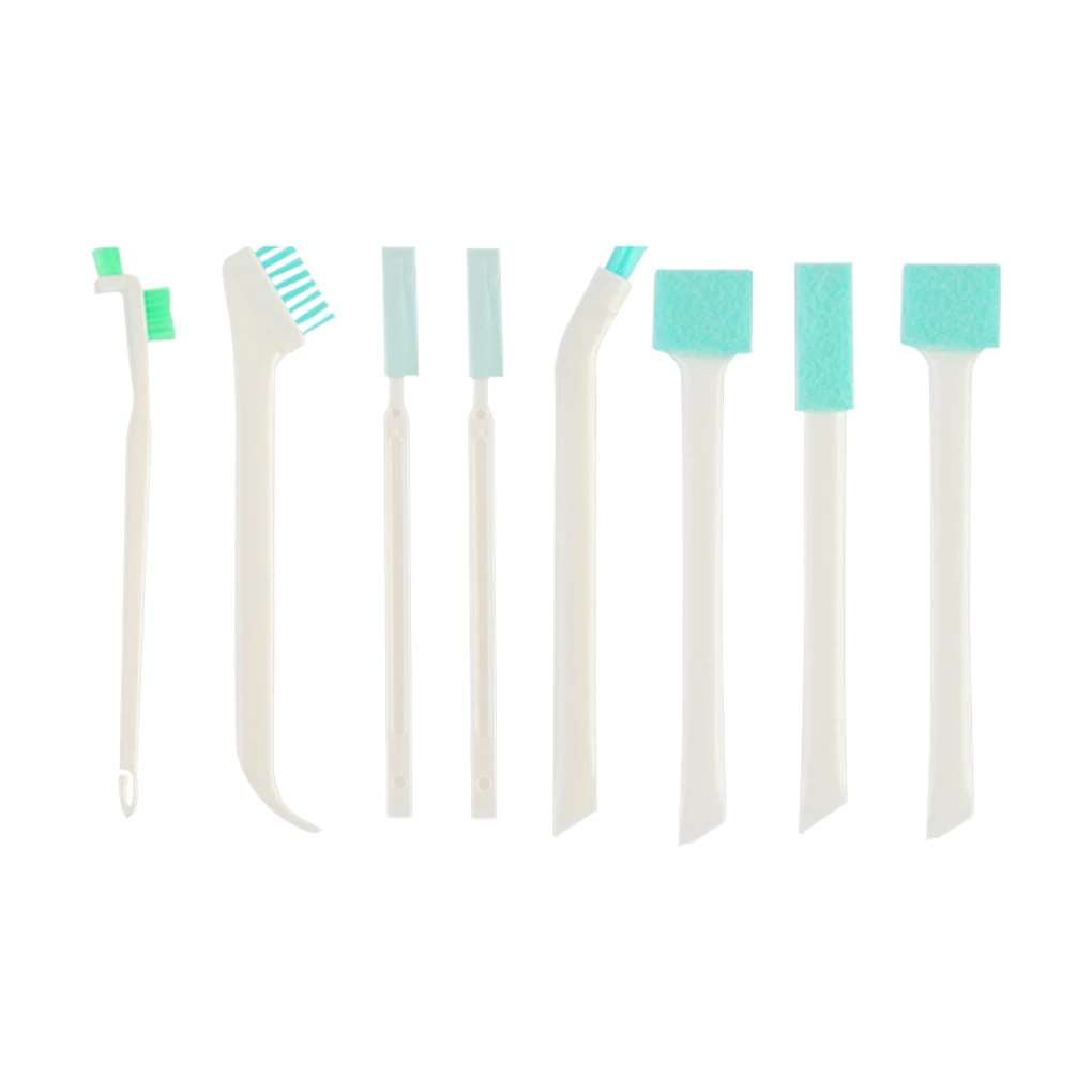 

Pack of 8 Cleaning Narrow Brush with Long Handle Plastic Scrubber Beverage Milk Bottle Brushes Kitchen Tools for Oven