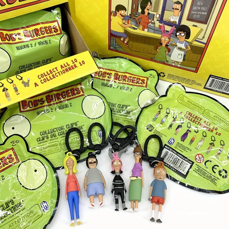 

Original Boba Doll Burgers Keychain Figure Pendant Ornament Accessories Pretend Play Toy Present