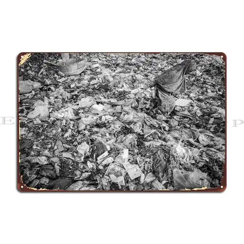 

Мусорный двор в Бангладеш металлический знак пещера дизайн на заказ ржавый персонаж жестяной знак плакат