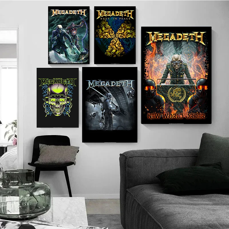 Винтажный постер Megadeth
