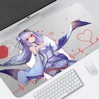relife in a different world from zero mouse pad gamer xl computer mousepad xxl mouse mat natural rubber anti slip carpet