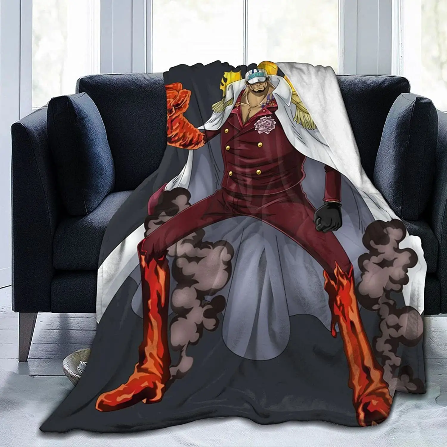 

Akainu Fluffy Soft and Comfortable Blanket, Anime Warm Embrace of Sympathy