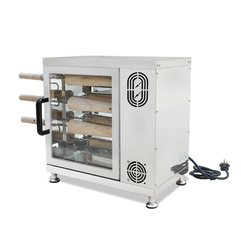 

Stainless Steel Commercial Chimney Cake Ice Cream Cupcake Maker, Chimney Cake Roller Oven