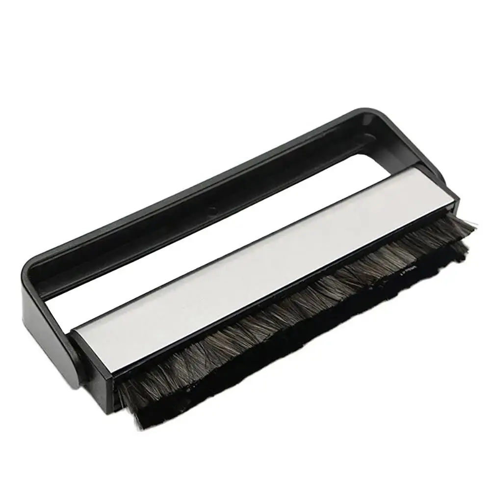 

New Vinyl Brush Records Player Handle Carbon Fiber Brush Cleaning Brush Cleaning Turntables Phonograph Plastic Brushes Equipment