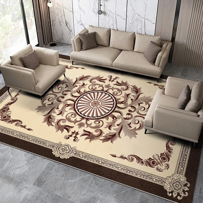 

Traditional Chinese Style Carpet Living Room Decoration Luxury Big Size Floor Mat Bedroom Home Lounge Rug Turkish Carpets Custom