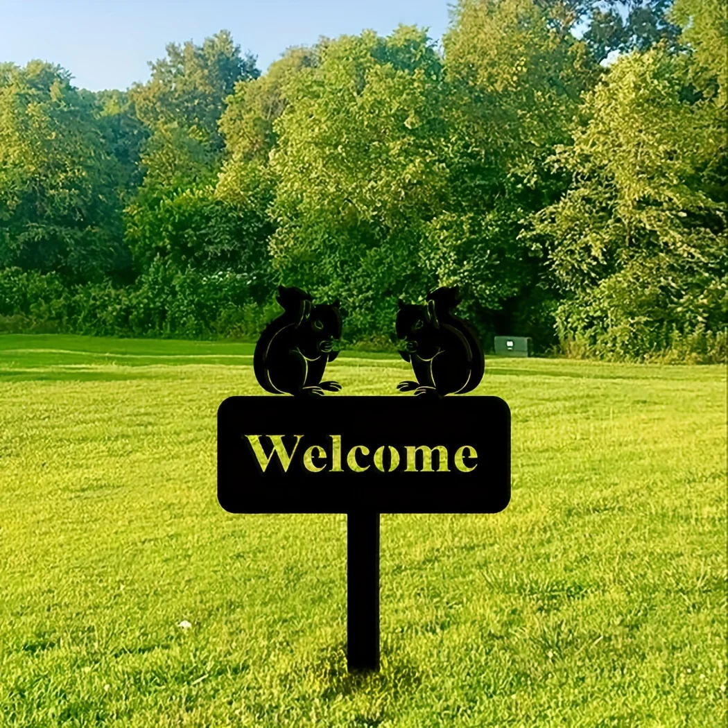 Металлический Садовый Кол Украшение В Виде Животного Персонализированный