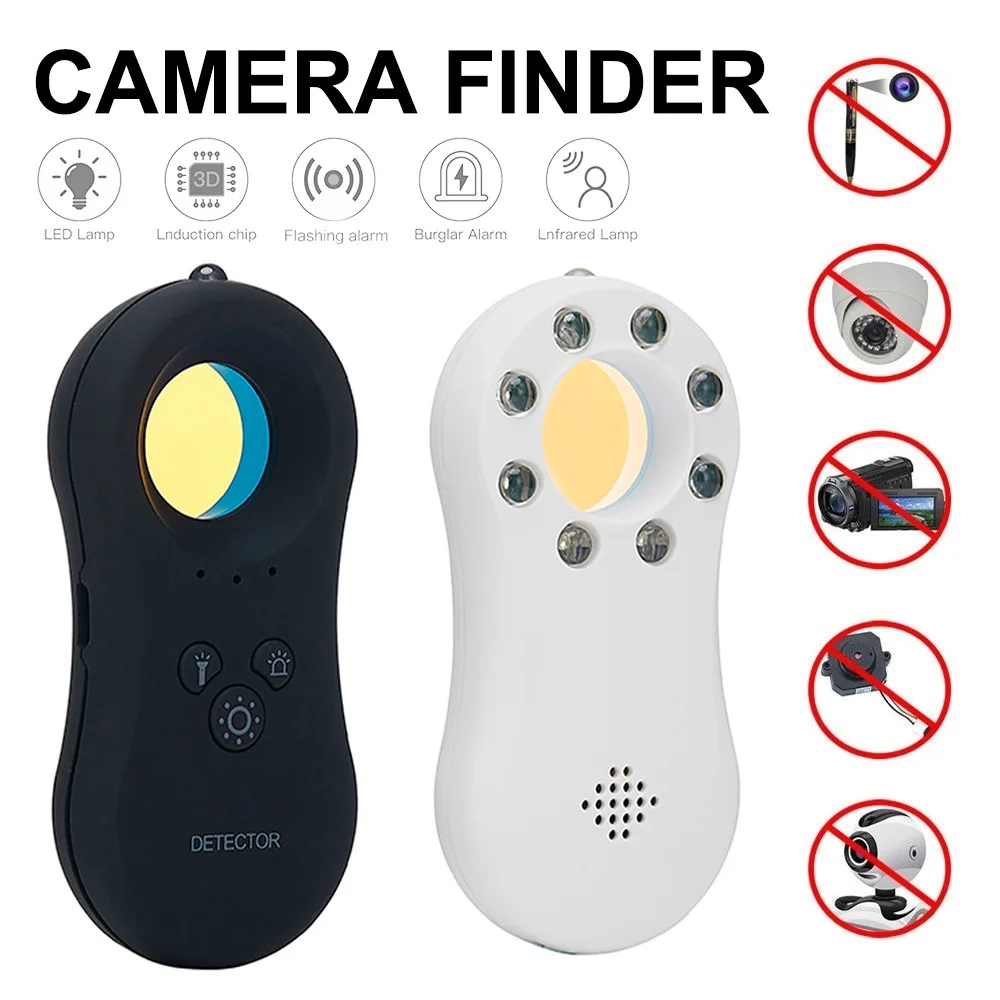 mini anti candid camera detector hidden vibrator anti spy bug hunter spy finder hidden camera detector ghost rf jammer free global shipping