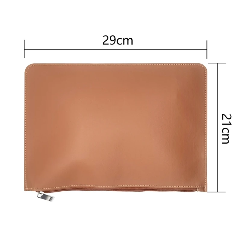 12 шт. афганский крючок из нержавеющей стали с кожаным чехлом для вязания плетения