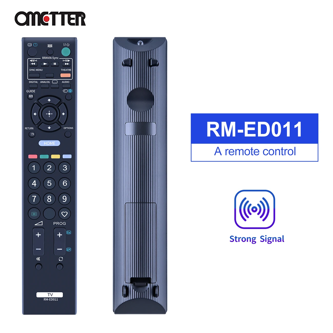 For Sony TV Remote Control Smart LED LCD HD RM-ED011 RM-ED01
