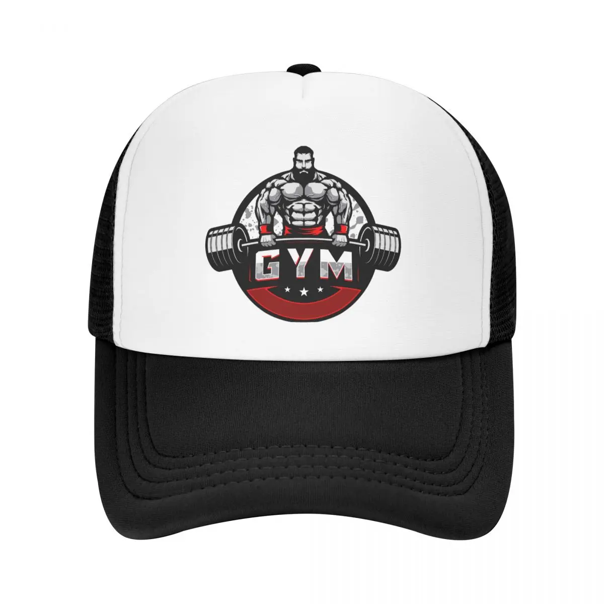 

Cool Bodybuilding Gym Trucker Hat for Men Women Custom Adjustable Adult Fitness Muscle Baseball Cap Hip Hop Snapback Caps