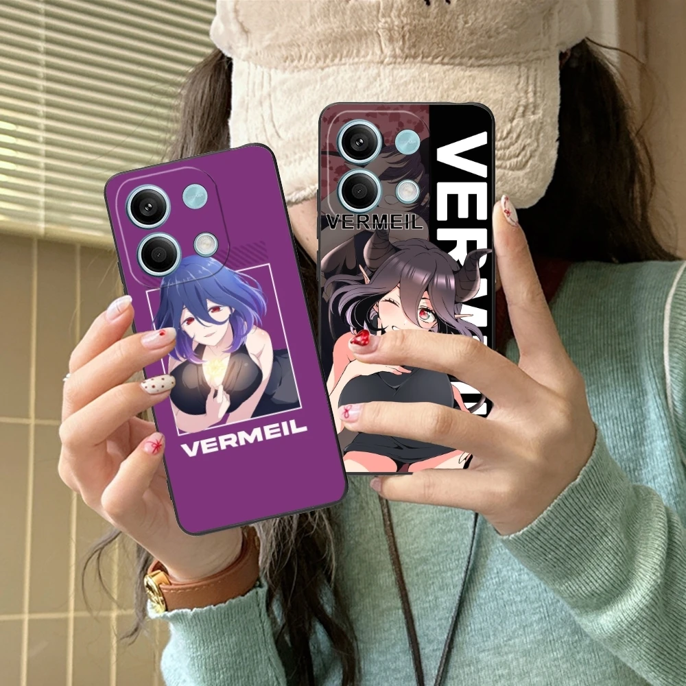 Чехол для мобильного телефона Vermeil kinсовместимый с рисунком Xiaomi Redmi Note 13 12 11 10 9 8 7 6 S