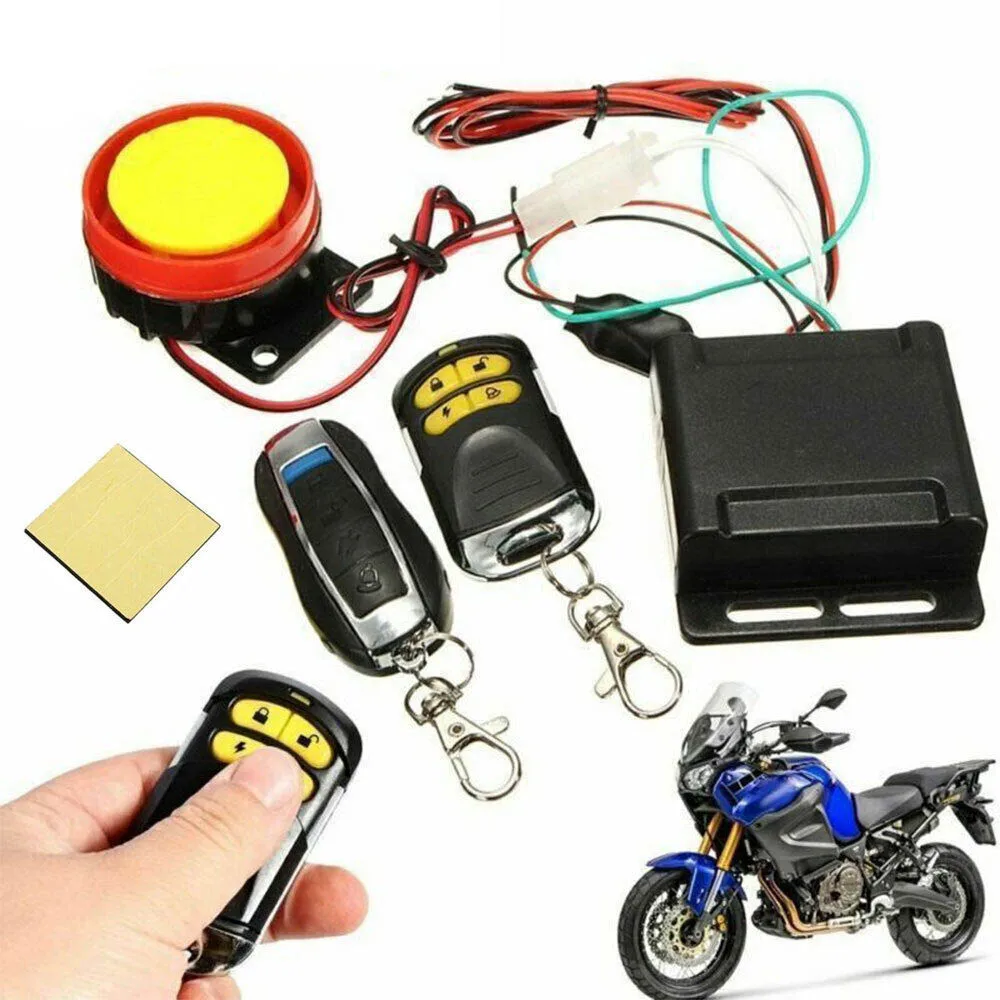 

12V Motorcycle Burglar Alarm Universal Motorcycle Car Alarm Motorcycle Remote Control Anti Theft Security Alarm System Kit