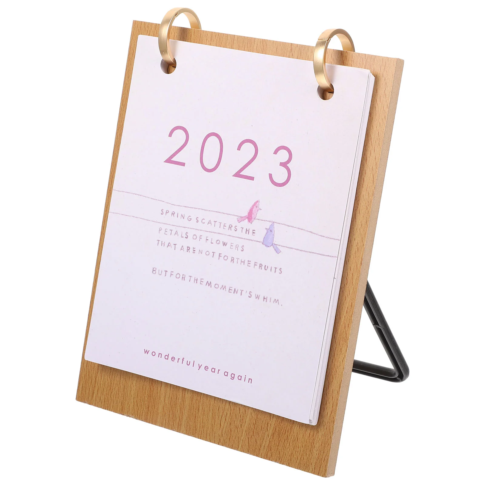 

Calendar Desk Schedule Planner Easel Memo Monthly Table Desktop Minicountertop Pad Stand Tear Off Tiny Planning Note Quote Plan