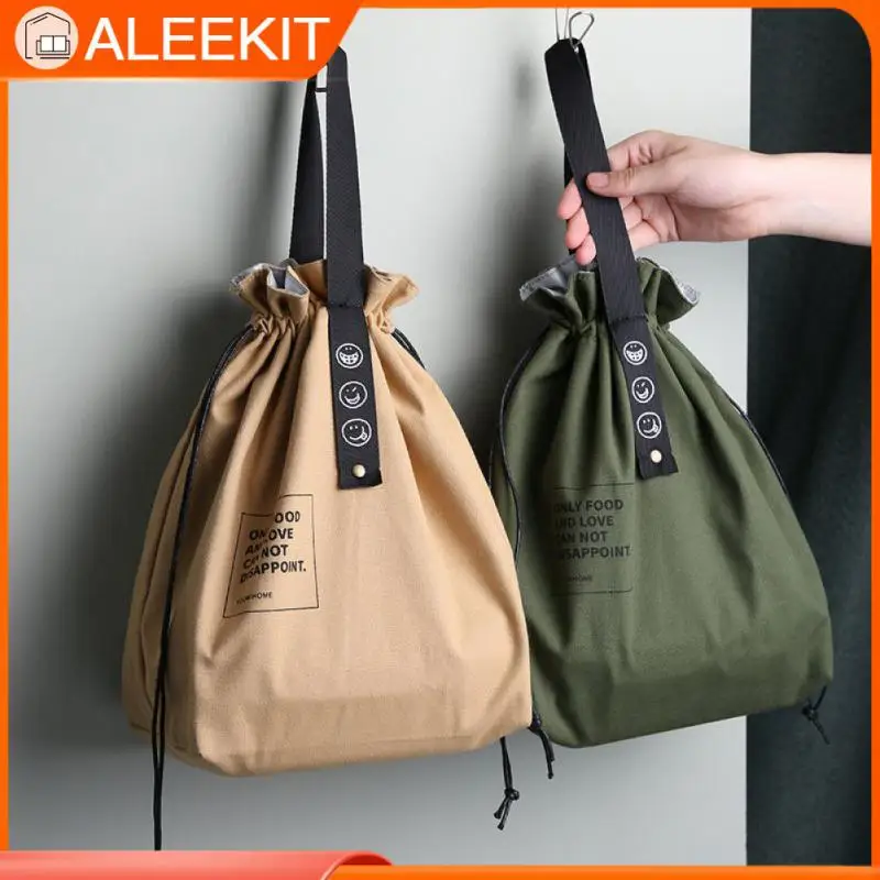 

Portable Lunch Bag New Thermal Insulated Lunch Box Tote Cooler Handbag Lunch Bags For Women Convenient Box Tote Food Bags 1pc
