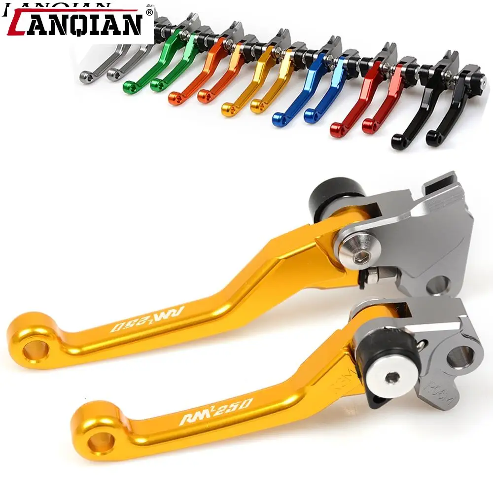 

Dirt Bike Pivo Brake Clutch Levers Moto Parts CNC For SUZUKI RMZ250 RMZ 250 2004 2005 2006 2007 2008 2009 2010 2011 2012 - 2016