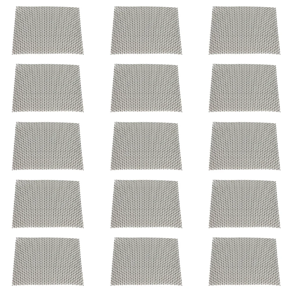 

Mesh Net Aquarium Tank Carpet Stainless Steel Wire Fixed Wall Kit Screen Aquatic Pads Pad Floating Vent Metal Sheet Window