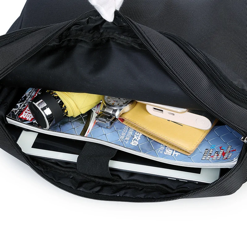 High Quality Men Messenger Briefcase Bag Small Capacity Briefcases Good Waterproof Nylon Male Business Shoulder Bags For IPAD