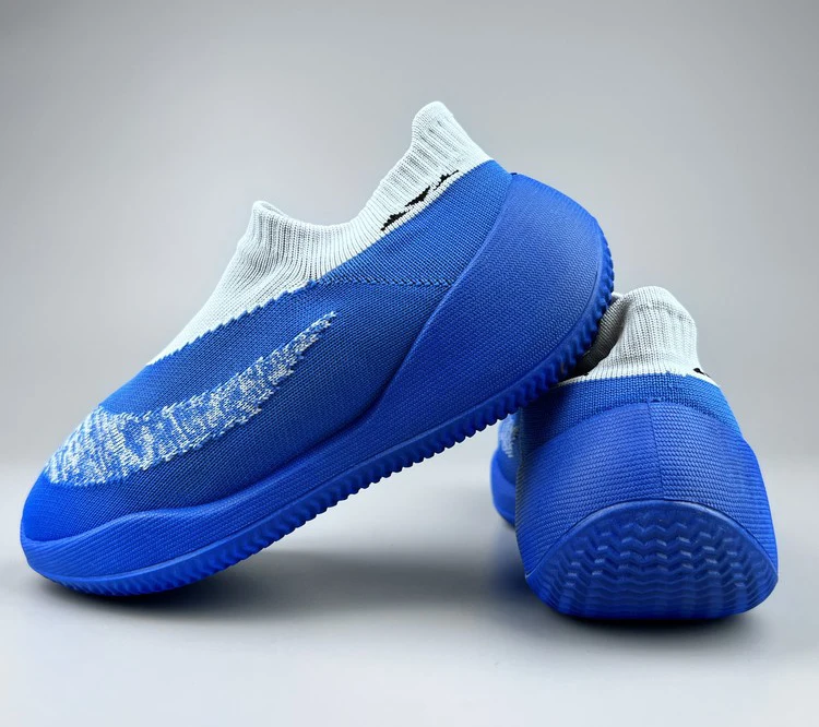 Men`s Slip-on fly-sewing breathable stretch fabric anti-slip treadmill running fitness sock shoes mens Lazier jogging shoes