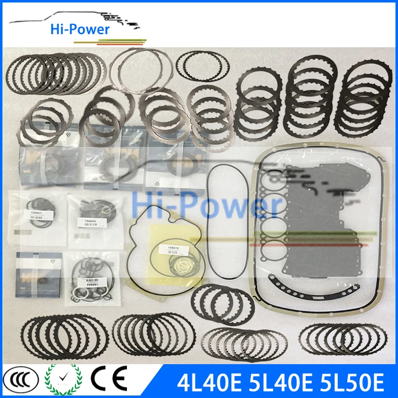 

4L40E 5L40E 5L50E Automatic Transmission Repair Kit Friction Plates Gasket Sealing Rings For BMW GM Land Rover Overhaul