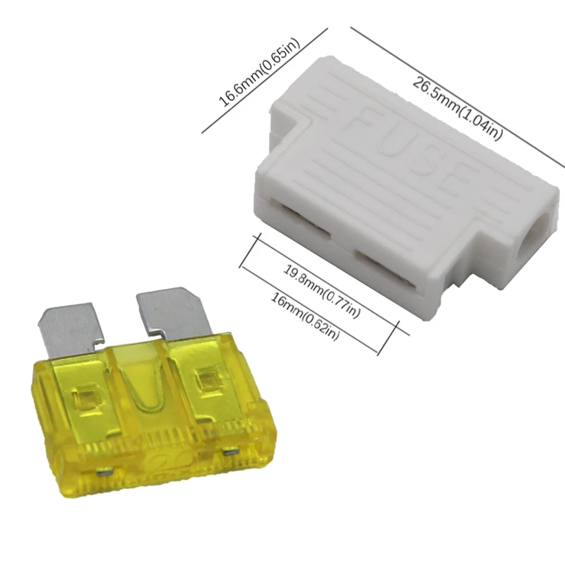 

Флаг-держатель предохранителей 1-50А