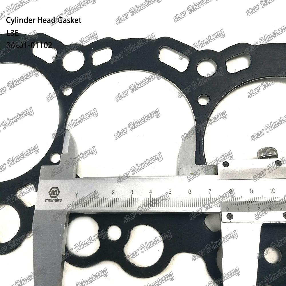 Прокладка головки цилиндра L3E 30L01-01102 подходит для деталей двигателя Mitsubishi