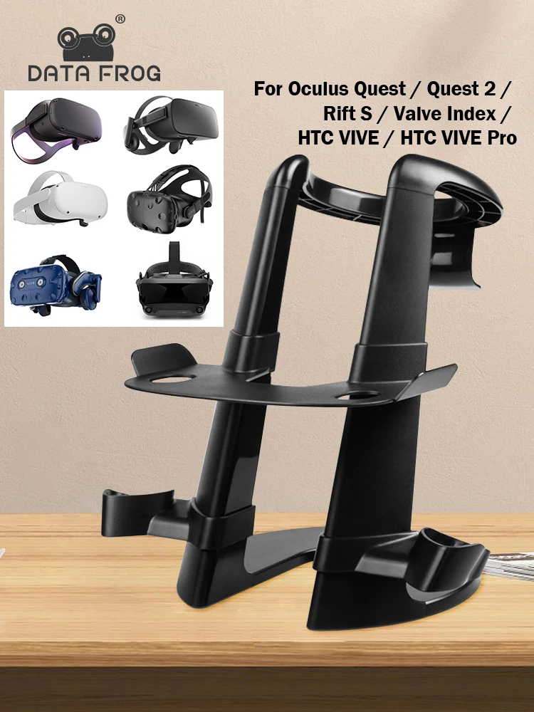 

VR Stand Headset Display And Controller Holder Mount Station For Oculus Quest 2 Stand Accessories For Oculus Quest 2 Head Strap