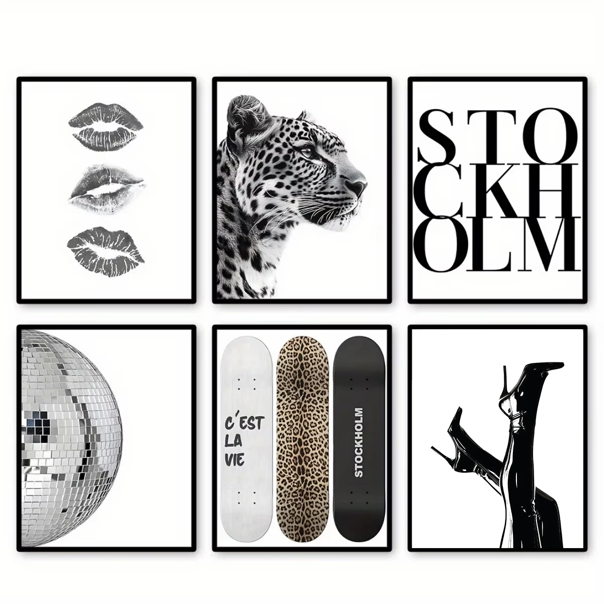 

Абстрактный арт леопард на холсте