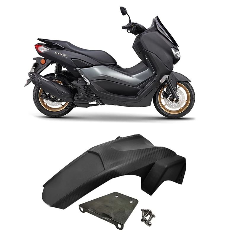 Заднее крыло мотоцикла брызговик Hugger из углеродного волокна для YAMAHA NMAX 155 150