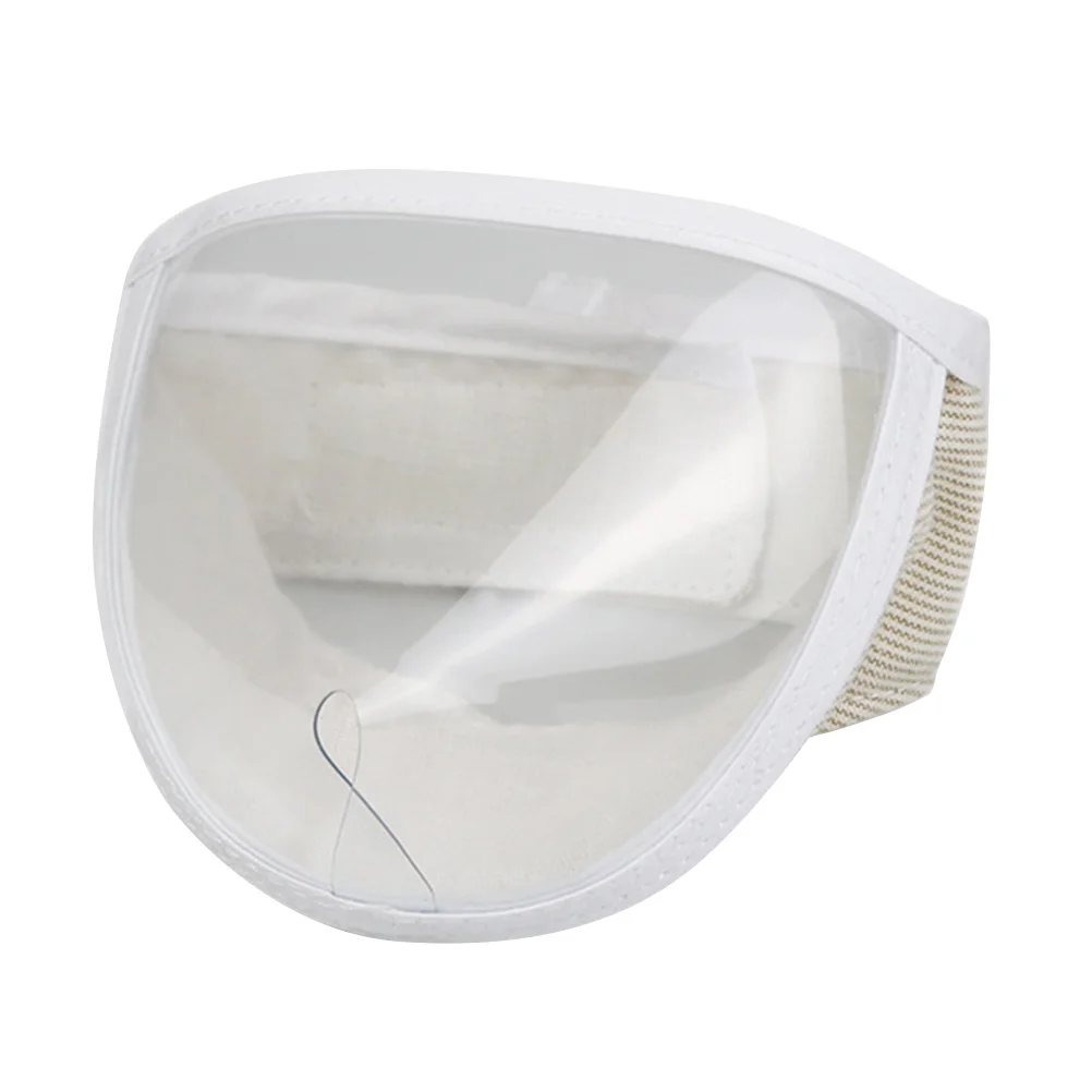 

Cat Muzzle Grooming Kitten Breathable Cover Petmouth Transparentdog Head Hood Convenient Portable Anti Muzzles Household
