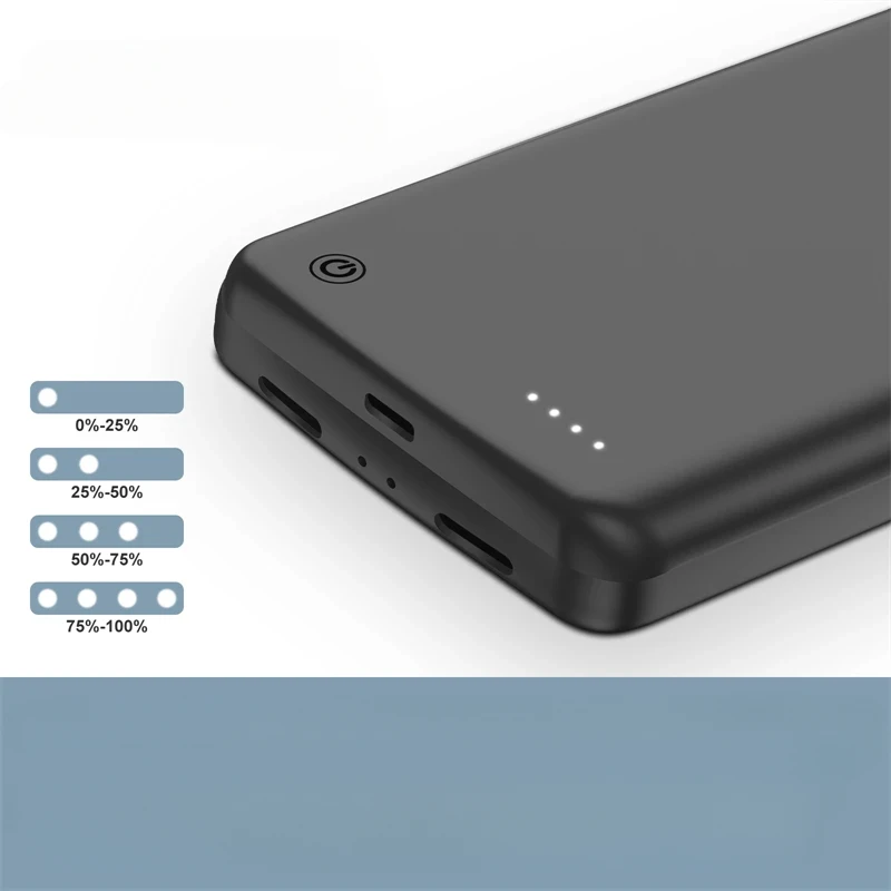 Внешний аккумулятор для Google Pixel 7 Pro 6 8 10000 мАч