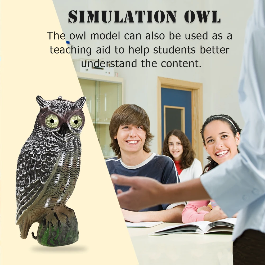 Охотничья Приманка Для Совы На Солнечной Энергии Борьба С Вредителями