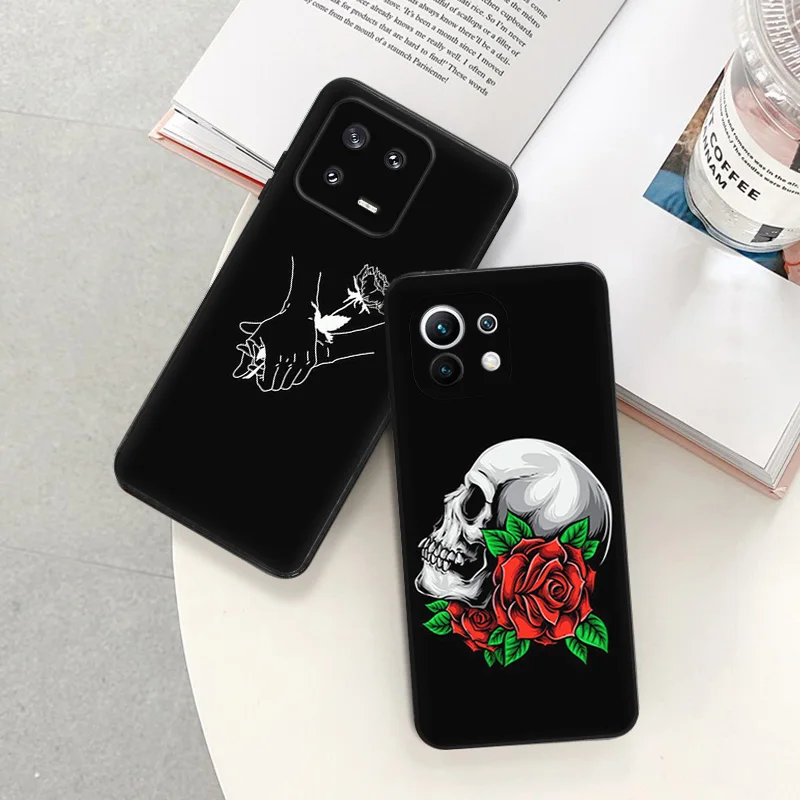 Противоударный мягкий чехол для телефона Xiaomi 12T 12X 13Lite Redmi Note 12 4G 5G 12s 13 Pro 12c 13c