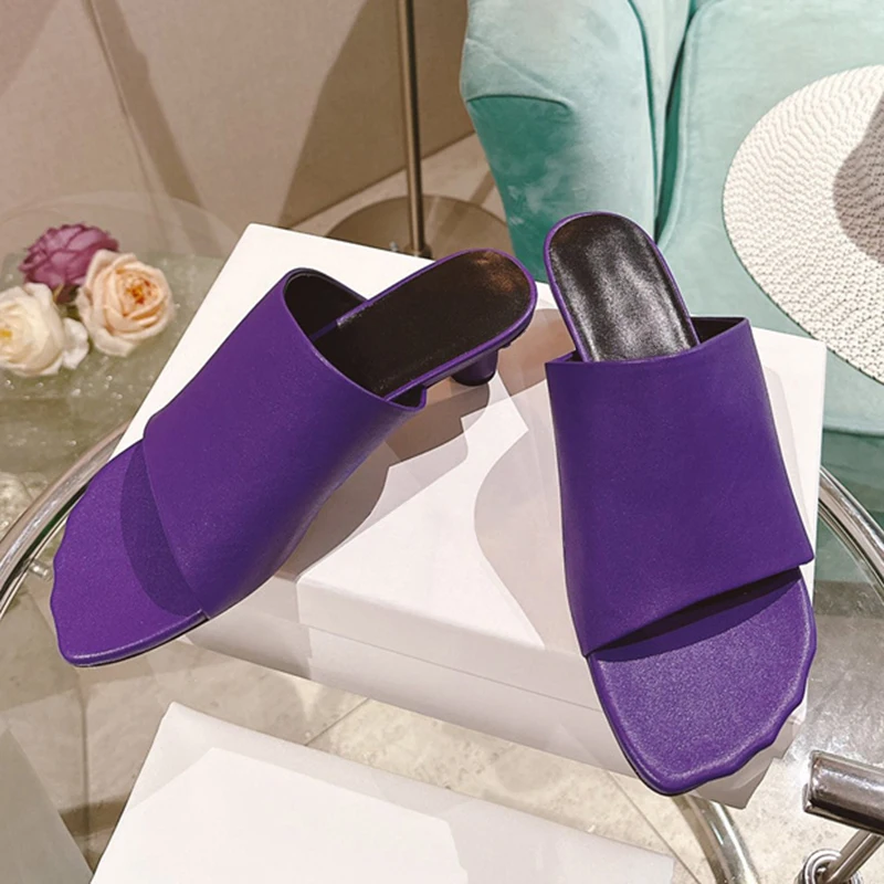 

Женские шлепанцы на платформе, повседневные сандалии на высоком каблуке, для улицы и дома, 2023