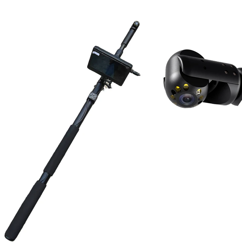 

360 Panoramic Underwater Pole Camera 1080P HD Mini Borehole Endoscope CCTV Inspection Equipment