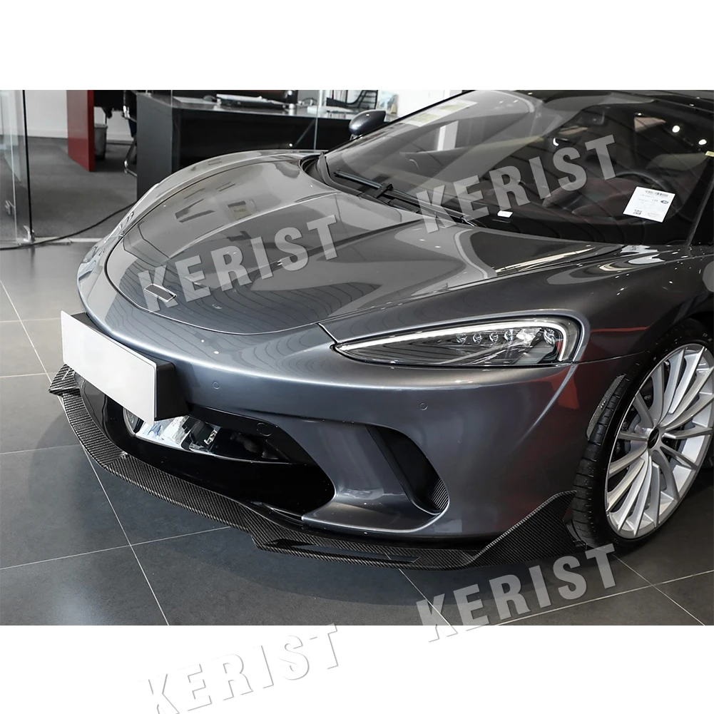 Передний бампер из углеродного волокна канатовидный спойлер 2017-2022 для McLaren GT