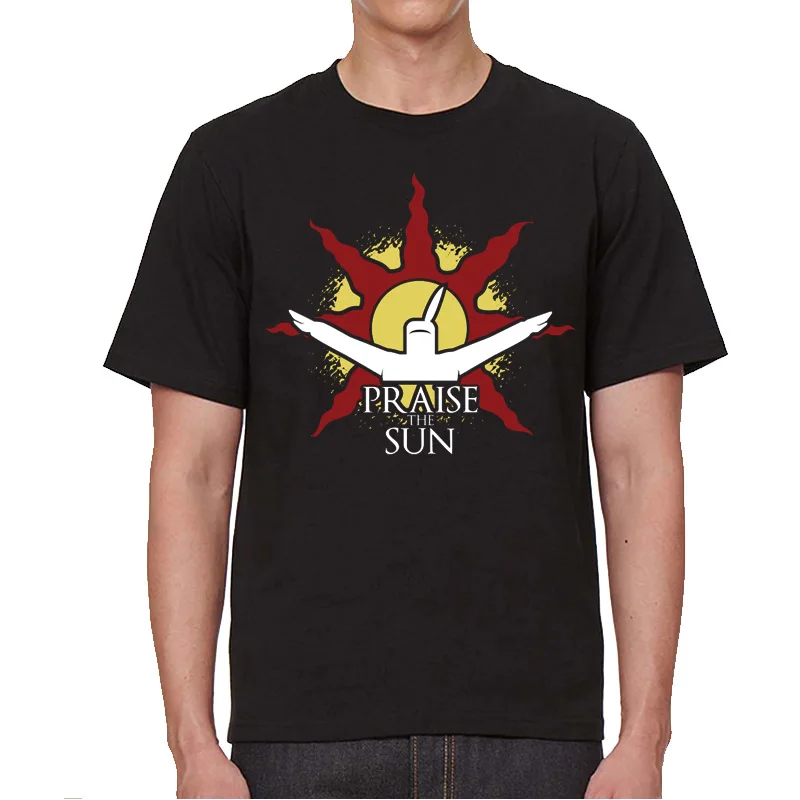 Футболка мужская с принтом темных душ игровая рубашка топ коротким рукавом