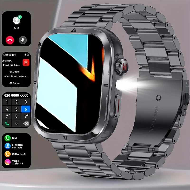 Водонепроницаемые умные часы с экраном 2 01 дюйма цвет в ассортименте