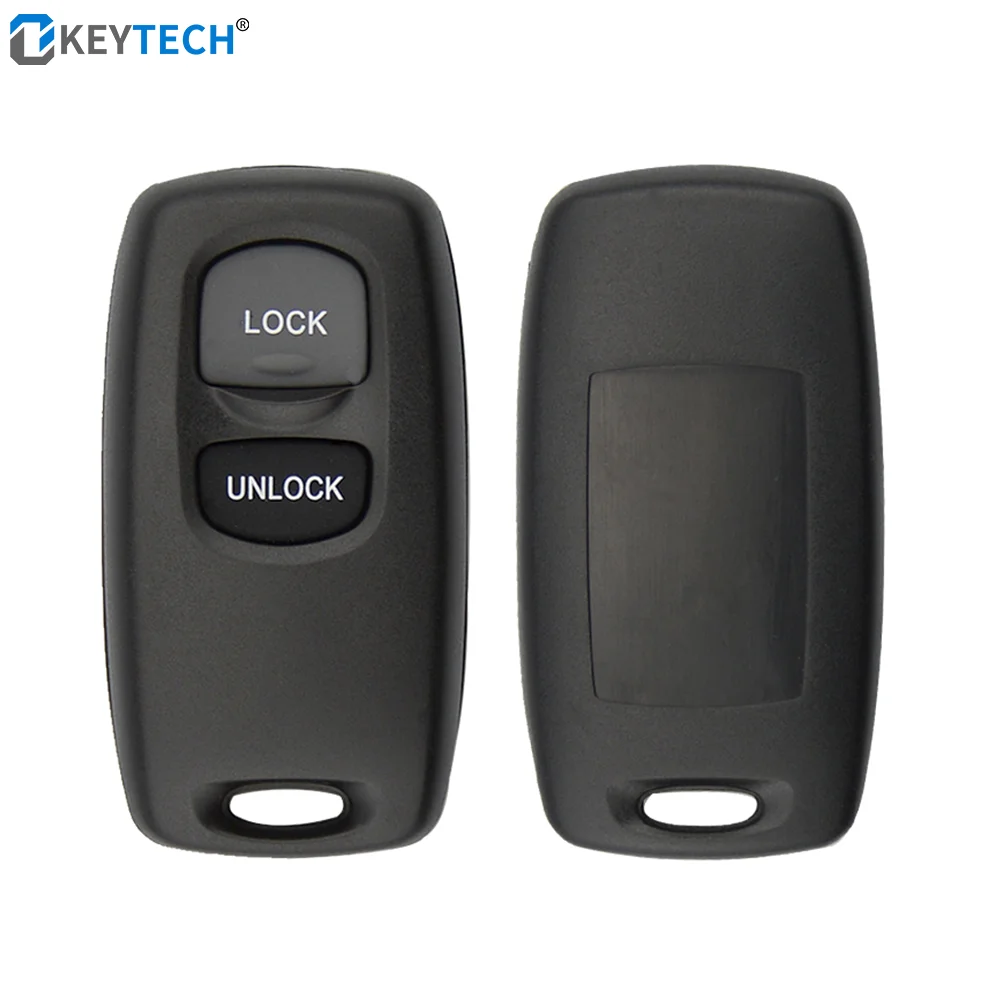 

OkeyTech 2/3 Buttons Keyless Entry Replacement Remote Key Case Shell For Mazda 2 3 6 Series 2004 2005 2006 2007 2008 2009 2010