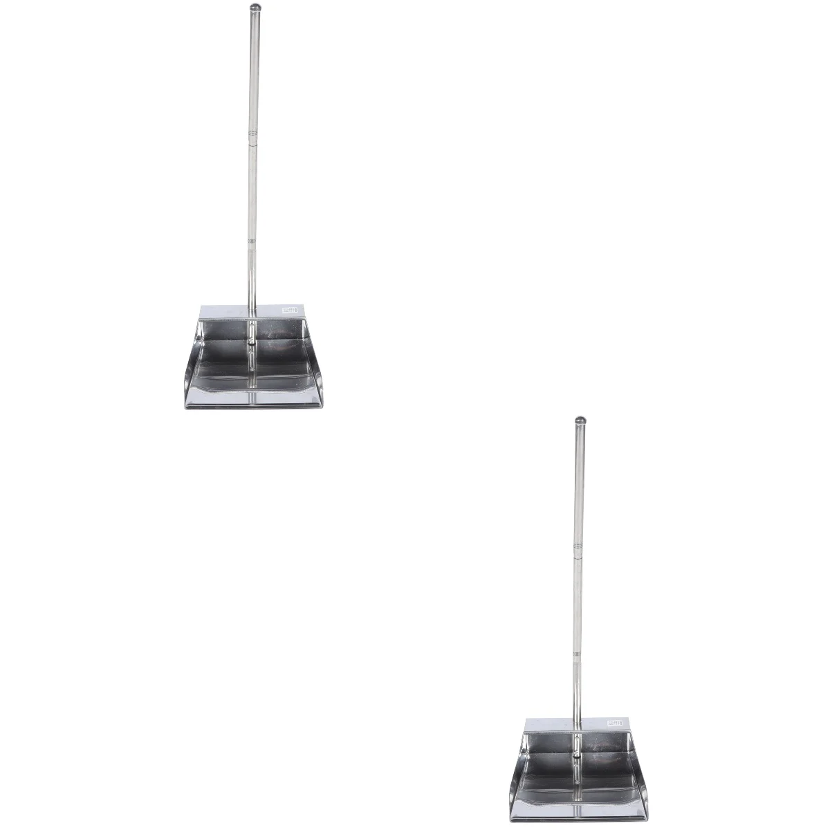 

Dustpan Pan Handle Dustpans Upright Metal Pans Cleaning Sweeping Household Broom Standing Stand Up Outdoor Indoor Steel